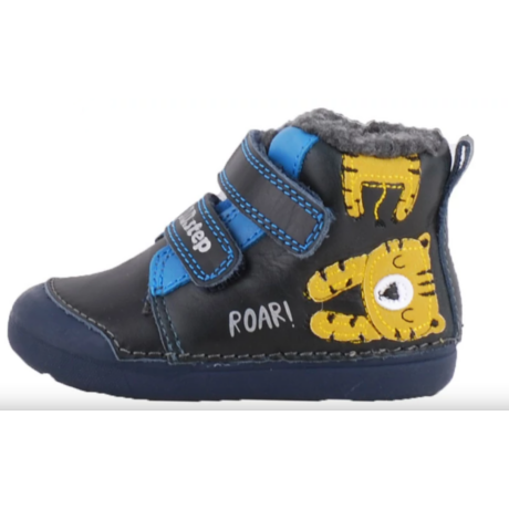 D.D. Step tigris mintával bélelt fiú bakancs 20 méretben w066-42218