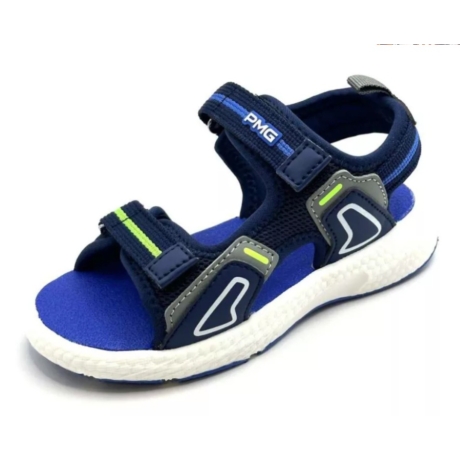 Primigi kék-zöld, könnyített, habszivacs talppal ellátott fiú szandál 7971533