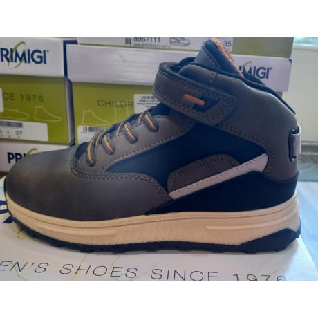 Primigi Khaki őszi-téli, átmeneti, vastag párnás, fiú bőr cipő