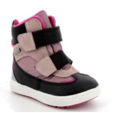 Primigi, lány, bélelt, pink-szürke-fekete bakancs