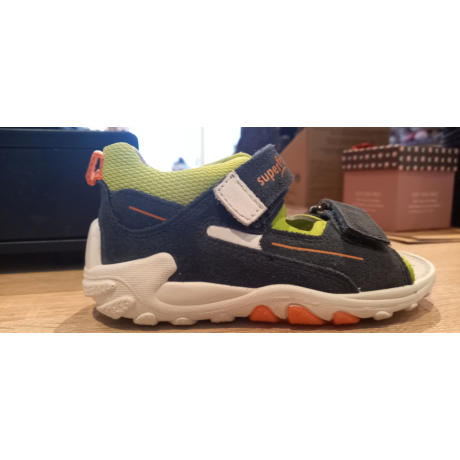 Superfit Flow Grau/Hellgrün szürke/világoszöld fiú szandál 1-000035-2000