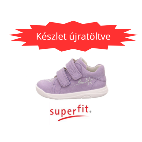 Superfit lila lány cipő 1-000665-8500