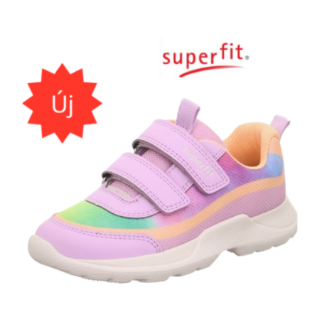 Superfit Rush lila narancssárga lány sportcipő 1-006207-8530