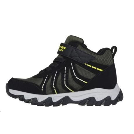 Skechers Rugged Ranger - Strom Trail fekete-zöld fiú bakancs, vízálló