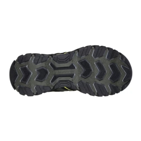 Skechers Rugged Ranger - Strom Trail fekete-zöld fiú bakancs, vízálló