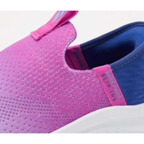 Skechers Slip-ins lila színátmenetes lány sportcipő 
