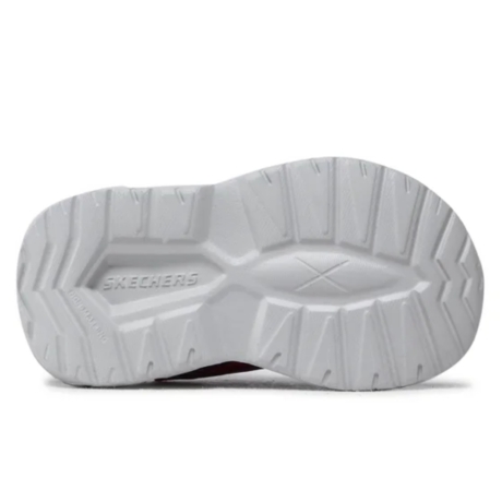 Skechers - Magna Lights sneaker logós részletekkel, Piros 