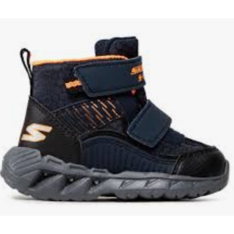 Skechers kék-fekete, világítós bakacs