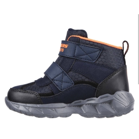 Skechers kék-fekete, világítós bakacs