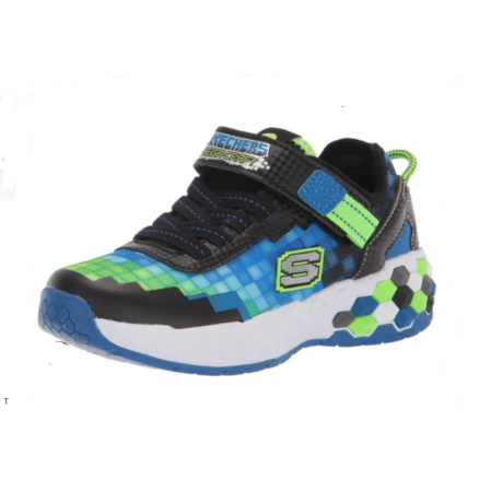 Skechers Mega-craft fekete/kék/zöld színű fiú cipő Az augusztusban induló akció csak az internetes vásárlás esetén érhető el!