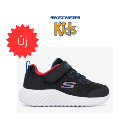 Skechers fekete fiú sportcipő 403906L/BLK