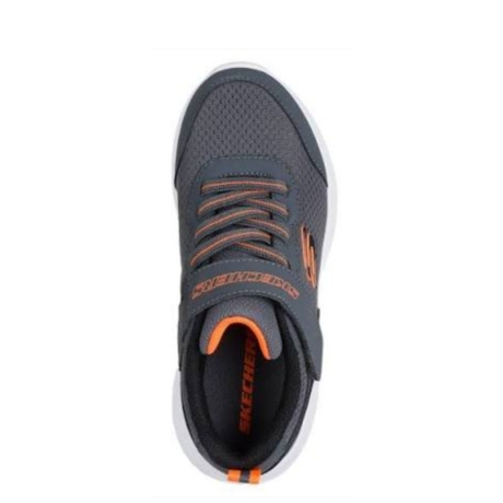 Skechers Bounder-Techrox szürke-narancssárga fiú sportcipő 403906N/CHAR