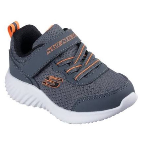 Skechers Bounder-Techrox szürke-narancssárga fiú sportcipő 403906N/CHAR