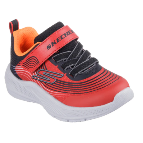 Skechers piros-fekete sportcipő