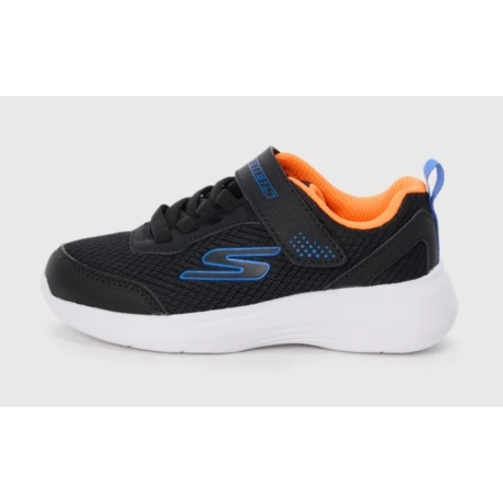Skechers narancssárga/fekete fiú sportcipő