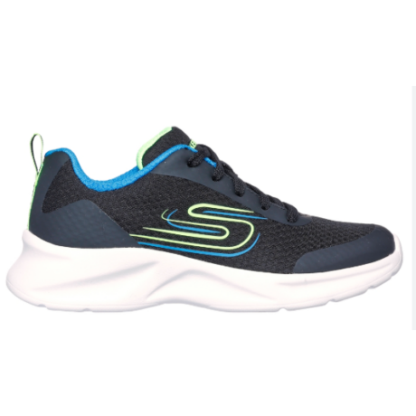 Skechers fekete-kék-zöld fiú sportcipő 405113L/BBLM 