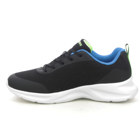 Skechers fekete-kék-zöld fiú sportcipő 405113L/BBLM 