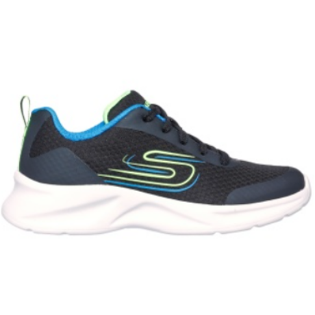 Skechers fekete-kék-zöld fiú sportcipő 405113L/BBLM 
